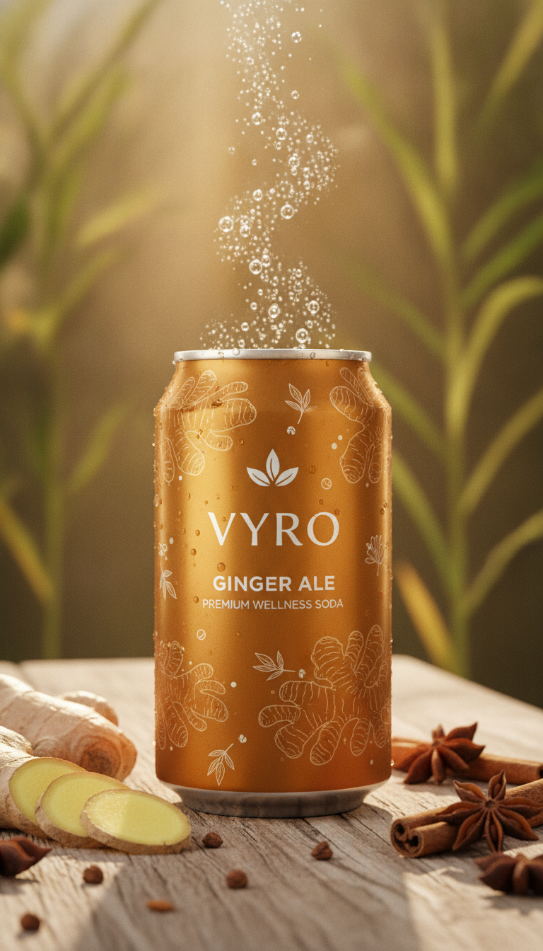 Ginger Ale Can